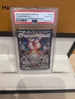 Pokemon TCG - Charizard EX - 223/197 - Obsidian Flames - PSA GEM MT 10 - Image 1