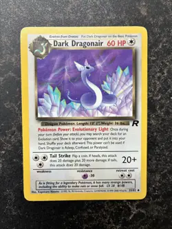 Pokémon TCG Dark Dragonair Team Rocket 33/82 Non-holo LP - Image 3