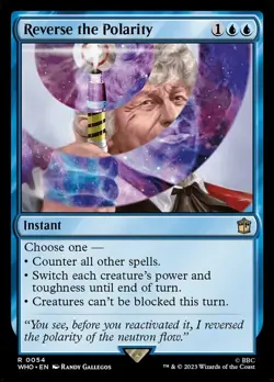 Reverse the Polarity - Universes Beyond: Doctor Who #0054 MTG Magic The Gatherin - Image 1