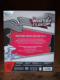 Pokémon TCG: Scarlet & Violet White Flare Binder Collection -  New And Sealed! - Image 2