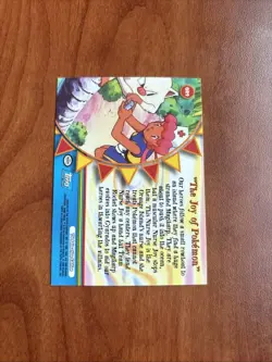 The Joy of Pokemon OR9 - Silver Foil - Pokemon Topps Series 3 Near Mint - Image 2