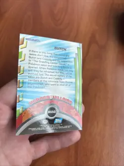 2000 Topps Pokemon TV Animation Edition Series 3 Heroes & Villains Butch Foil - Image 8