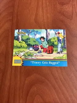 Tracey Gets Bugged - OR14 - Pokemon Topps Series 3 - Orange Islands - Image 5