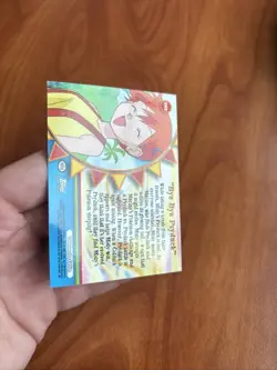 2000 Topps Pokemon TV Animation Edition Series 3 OR8 Silver Foil Bye Bye Psyduck - Image 4