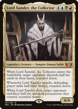 Lord Xander, the Collector Streets of New Capenna LP MTG - Image 1