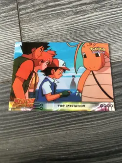 Pokémon TCG The Invitation Pokemon Topps Mewtwo Strikes Back 13 Blue Logo - Image 1