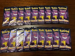 Pokemon BOOster Packs Trick Or Trade 2022 --- 18 Packs - Image 1