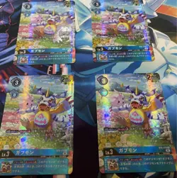 Digimon Card Value Bt6 Gabumon4 Cards Japan - Image 1