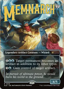 Mint/Near-Mint, English - 1 x MTG Memnarch - 1626 - Foil Secret Lair Drop Series - Image 2