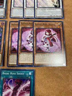 🔥 YUGIOH Rose Deck Core MP22-EN060 Prismatic Secret *ALL 15 CARDS* Ruddy Rose - Image 11