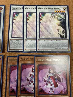 🔥 YUGIOH Rose Deck Core MP22-EN060 Prismatic Secret *ALL 15 CARDS* Ruddy Rose - Image 4