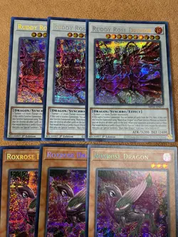 🔥 YUGIOH Rose Deck Core MP22-EN060 Prismatic Secret *ALL 15 CARDS* Ruddy Rose - Image 8