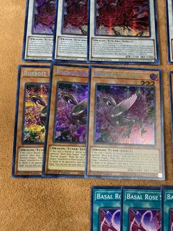 🔥 YUGIOH Rose Deck Core MP22-EN060 Prismatic Secret *ALL 15 CARDS* Ruddy Rose - Image 9