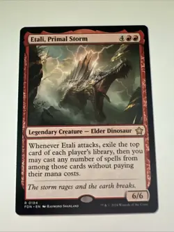 MTG Etali, Primal Storm (224/401) The Lost Caverns of Ixalan Commander NM - Image 1