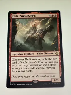 MTG Etali, Primal Storm (224/401) The Lost Caverns of Ixalan Commander NM - Image 3
