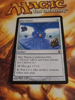 Myr Matrix -  Darksteel - Mtg Magic the Gathering - LP - Image 1