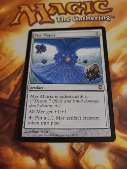 Myr Matrix -  Darksteel - Mtg Magic the Gathering - LP - Image 2