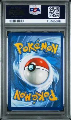 2017 Pokemon Sun and Moon Shining Rayquaza 56/73 Shining Legends Holo PSA 8 - Image 2