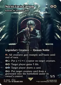 Noctis Lucis Caelum - Kenrith, the Returned King (Showcase) Final Fantasy: Through the Ages Foil - Image 1