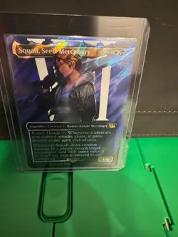 Squall, SeeD Mercenary (Borderless) (Surge Foil) Final Fantasy Foil - Image 4