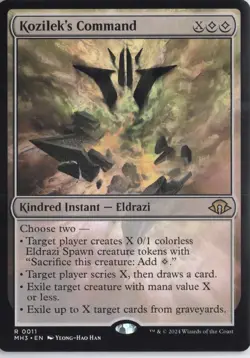 Kozilek's Command Modern Horizons 3 Regular - NM #11 MTG MH3 - Image 1