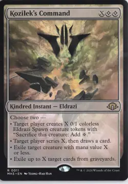 Kozilek's Command Modern Horizons 3 Regular - NM #11 MTG MH3 - Image 3