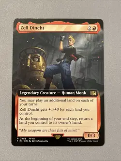 Zell Dincht Extended Art - FIN 0468 NM - MTG Magic - Image 1