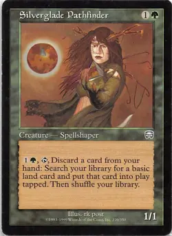 Silverglade Pathfinder *Uncommon* Magic MtG x1 Mercadian Masques MP - Image 1