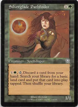 Silverglade Pathfinder *Uncommon* Magic MtG x1 Mercadian Masques MP - Image 3