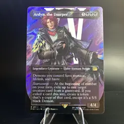 Ardyn, the Usurper (Borderless) (Surge Foil) (0524) Final Fantasy Foil - Image 1