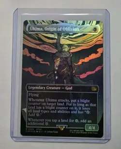 MTG Ultima, Origin of Oblivion - Foil - Borderless, NM-Mint, English Final Fanta - Image 1