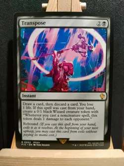 Transpose - Final Fantasy Commander - Rare - NM (see pics) MTG - Image 4