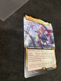 Lightning Army of One Extended Art #498 MTG Final Fantasy Magic Card NM - Image 6