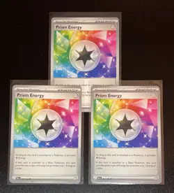 3x Pokemon TCG - Prism Energy - 086/086 - SV: Black Bolt Playset Regular - Image 1
