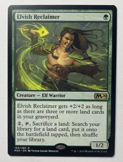 Elvish Reclaimer Core Set 2020 Regular M20 mtg NM - Image 1
