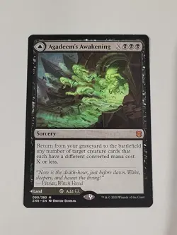 Agadeem's Awakening   Agadeem, the Undercrypt - Zendikar Rising MTG ZNR #090/28 - Image 3