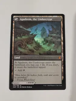 Agadeem's Awakening   Agadeem, the Undercrypt - Zendikar Rising MTG ZNR #090/28 - Image 4