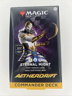 MtG - Aetherdrift Commander Deck Precon - Eternal Might New/Sealed - SHIPS NOW - Image 5