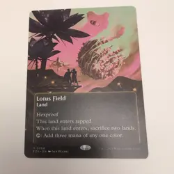 Lotus Field (0068) (Borderless) EOS - NM - In hand! - Image 1