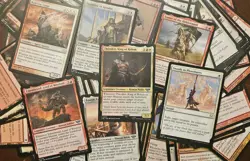 Custom EDH Commander Deck MtG Magic Gathering Théoden, King Of Rohan Humans WR - Image 1