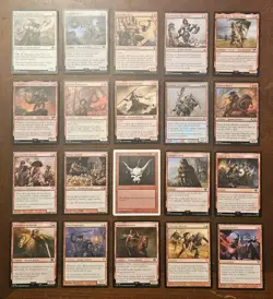 Custom EDH Commander Deck MtG Magic Gathering Théoden, King Of Rohan Humans WR - Image 4