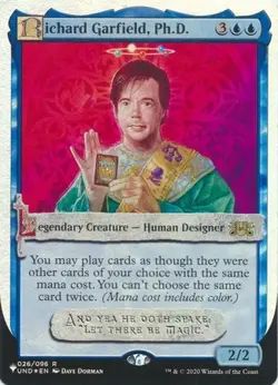 MTG Unstable - Richard Garfield, Ph.D. (Foil) [The List] - Image 2