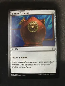 MTG - Thran Dynamo - Commander 2019 - Image 2
