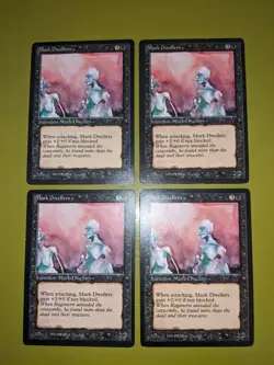 Murk Dwellers x4 The Dark 4x Playset Magic the Gathering MTG - Image 1