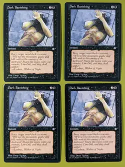 Dark Banishing x4 Ice Age 4x Playset MTG Magic the Gathering - Image 2