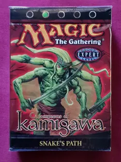 Magic The Gathering CHAMPIONS OF KAMIGAWA SNAKE'S PATH New Sealed Theme Deck MTG - Image 6