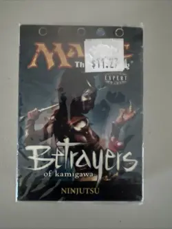 MAGIC THE GATHERING NINJUTSU THEME DECK BETRAYERS OF KAMIGAWA  *RARE “ BRAND NEW - Image 1