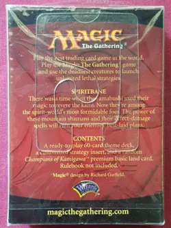 Magic The Gathering CHAMPIONS OF KAMIGAWA SPIRITBANE New Sealed Theme Deck MTG - Image 5