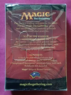 Magic The Gathering CHAMPIONS OF KAMIGAWA WAY OF THE WARRIOR New Theme Deck MTG - Image 2