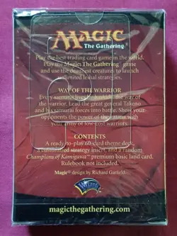 Magic The Gathering CHAMPIONS OF KAMIGAWA WAY OF THE WARRIOR New Theme Deck MTG - Image 5